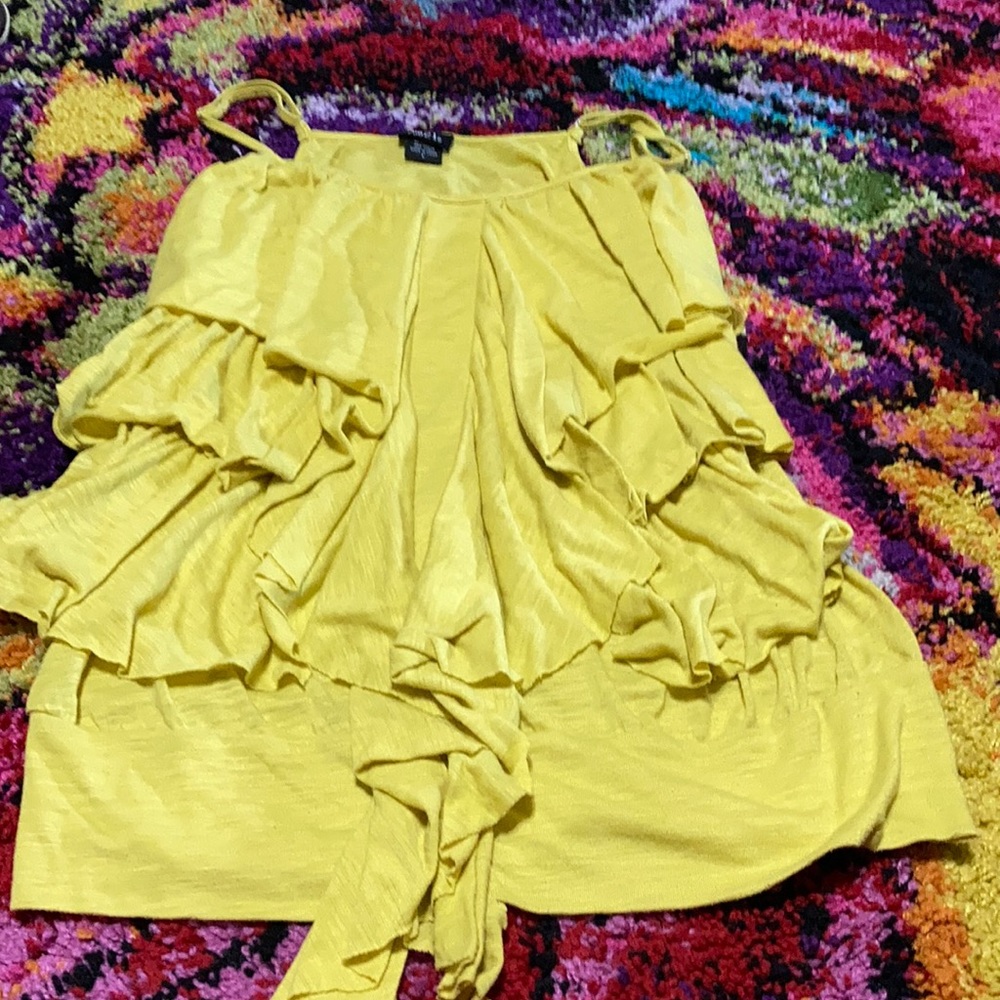 Ruffled shirt